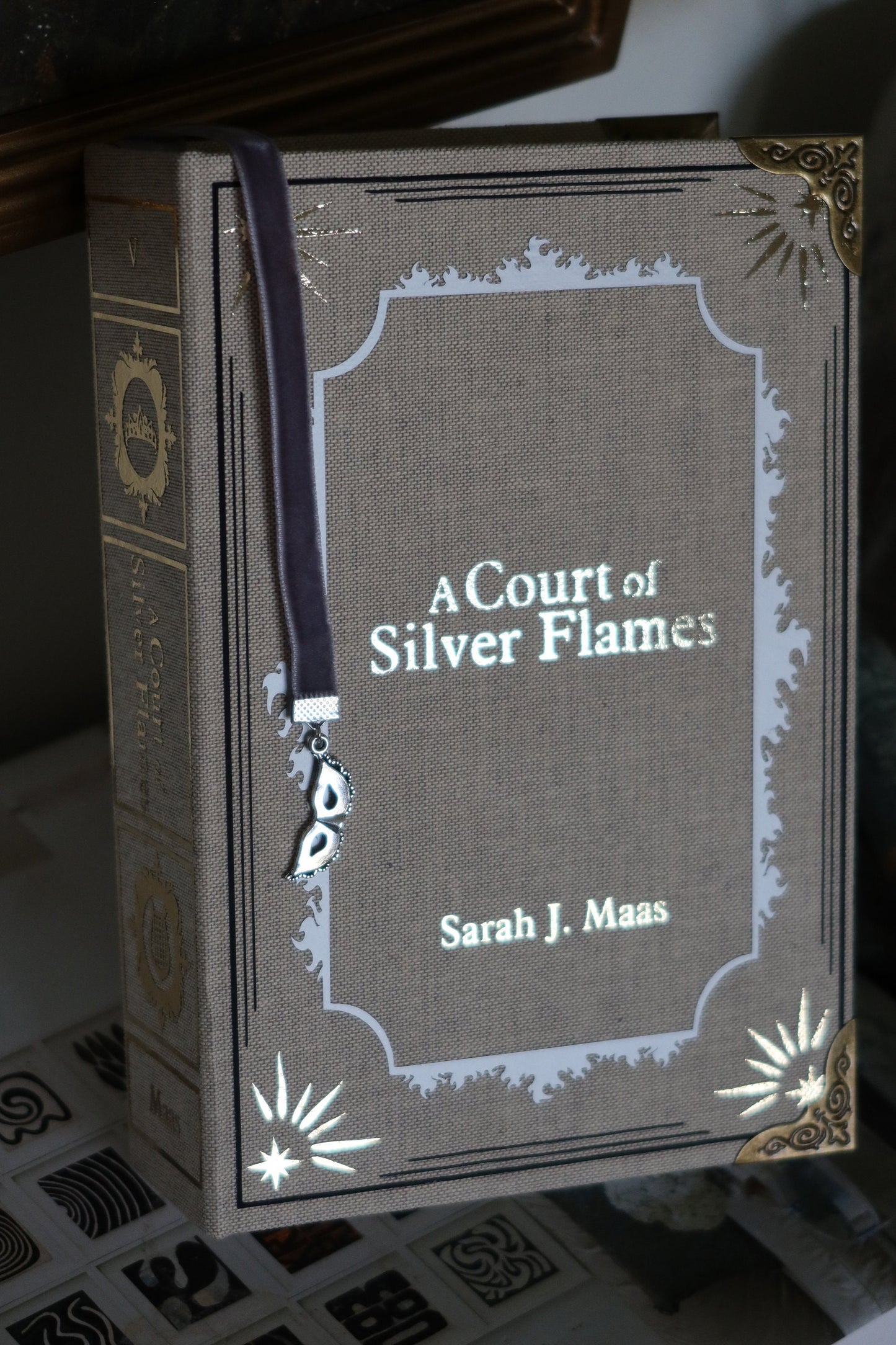 A Court of Thorns and Roses by Sarah J. Maas | Handmade Rebound Special Editions