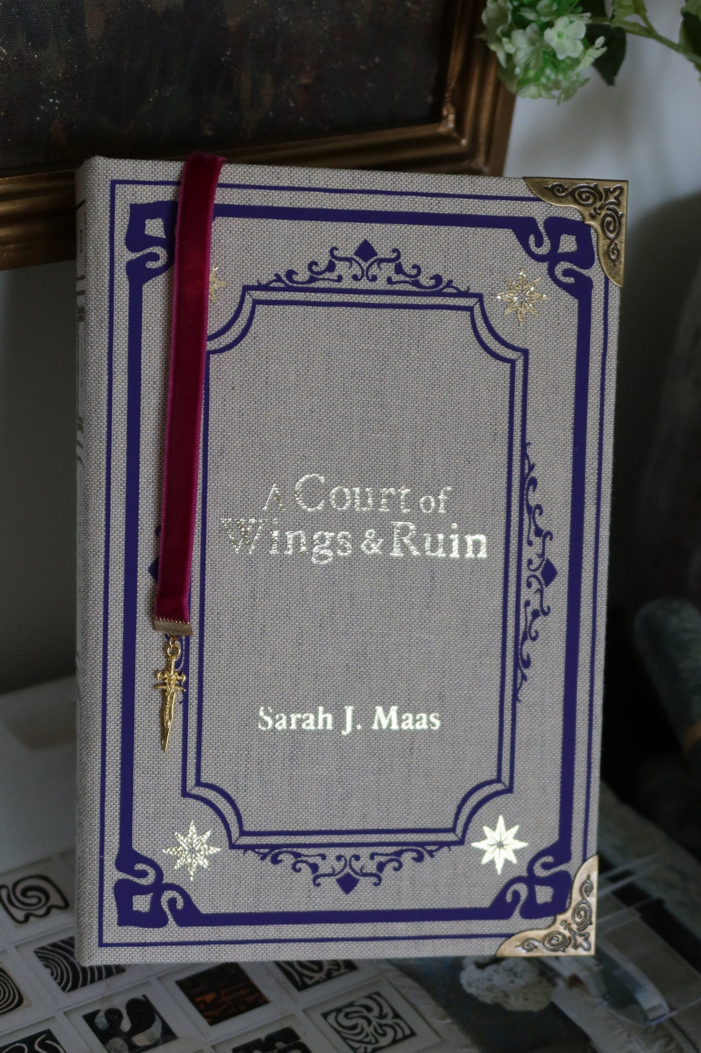 A Court of Thorns and Roses by Sarah J. Maas | Handmade Rebound Special Editions