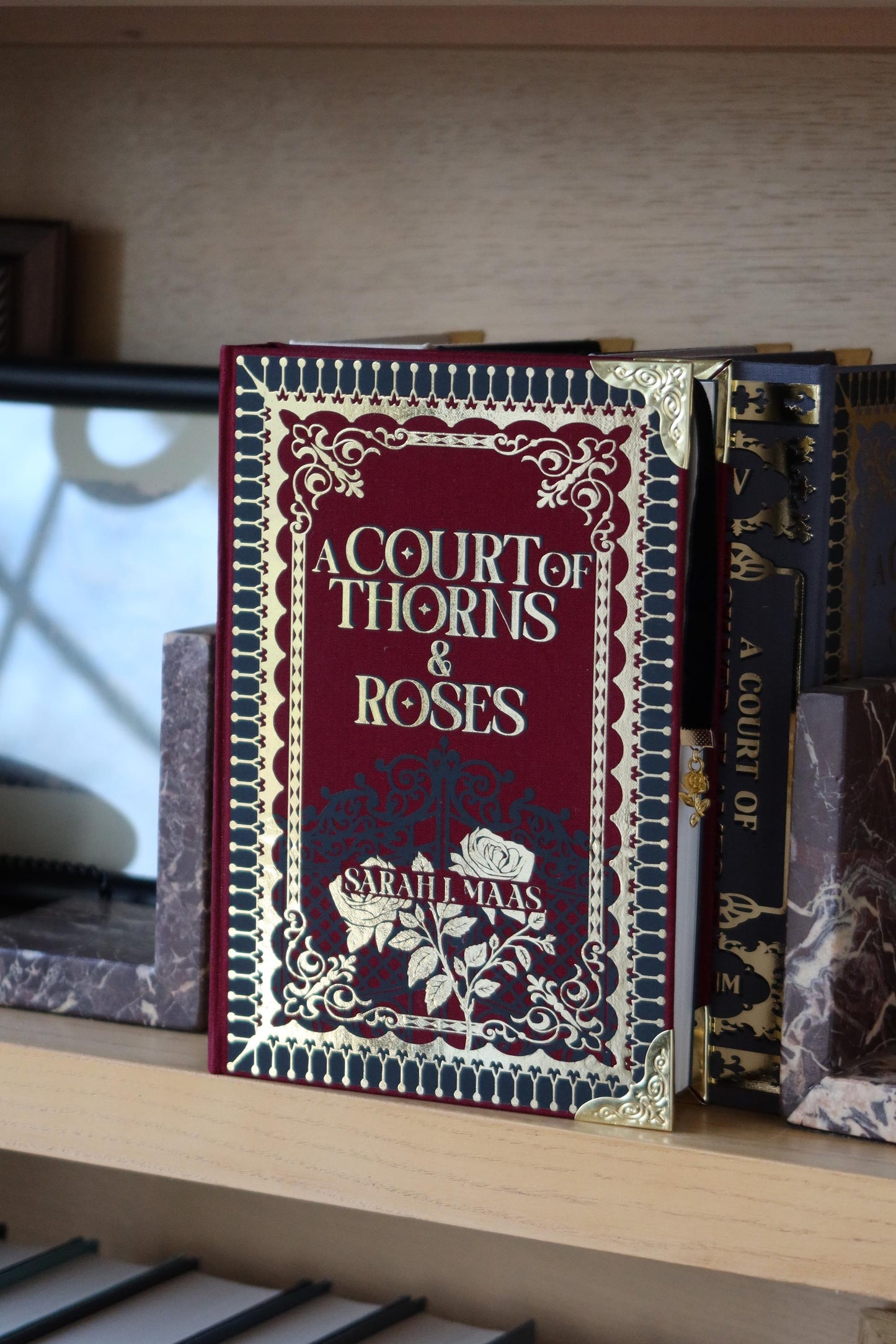 A Court of Thorns and Roses by Sarah J. Maas | Handmade Rebound Special Editions