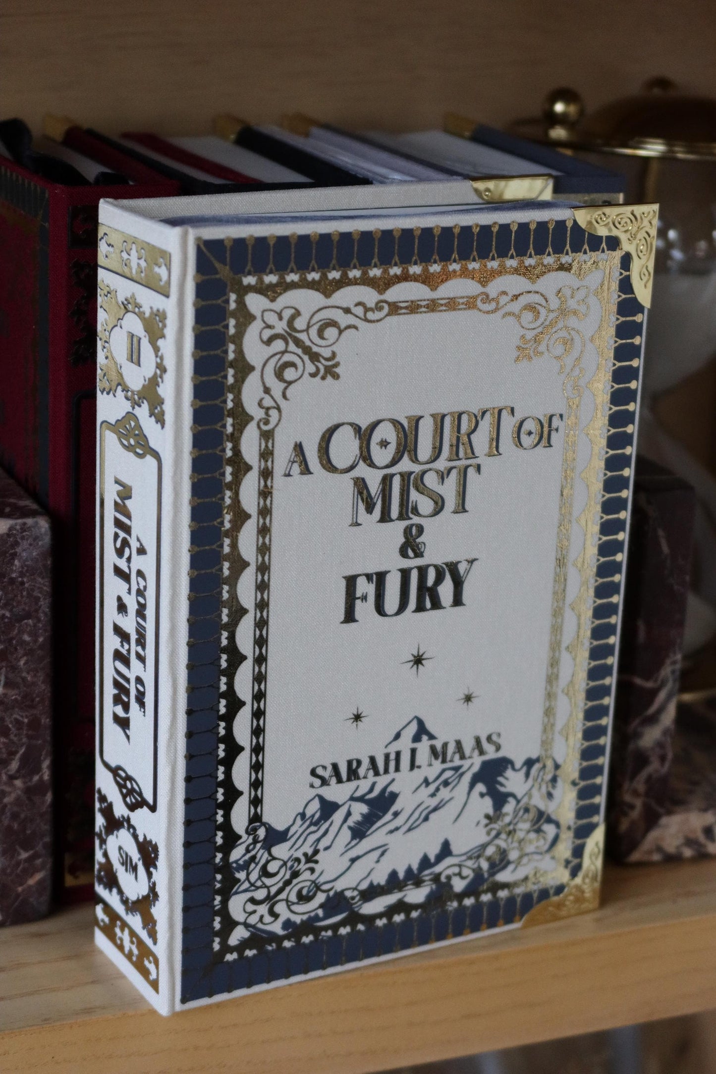 A Court of Thorns and Roses by Sarah J. Maas | Handmade Rebound Special Editions