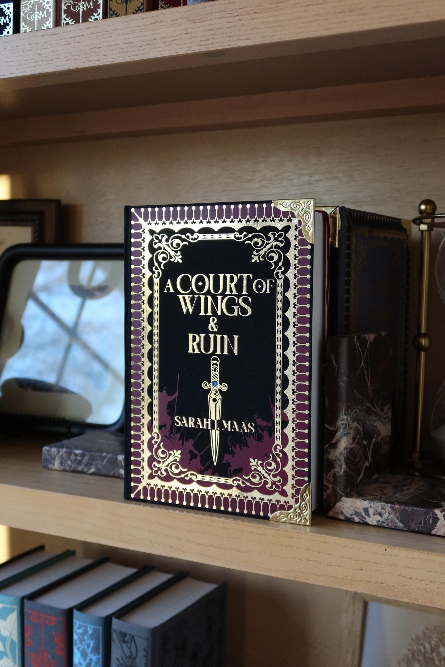 A Court of Thorns and Roses by Sarah J. Maas | Handmade Rebound Special Editions