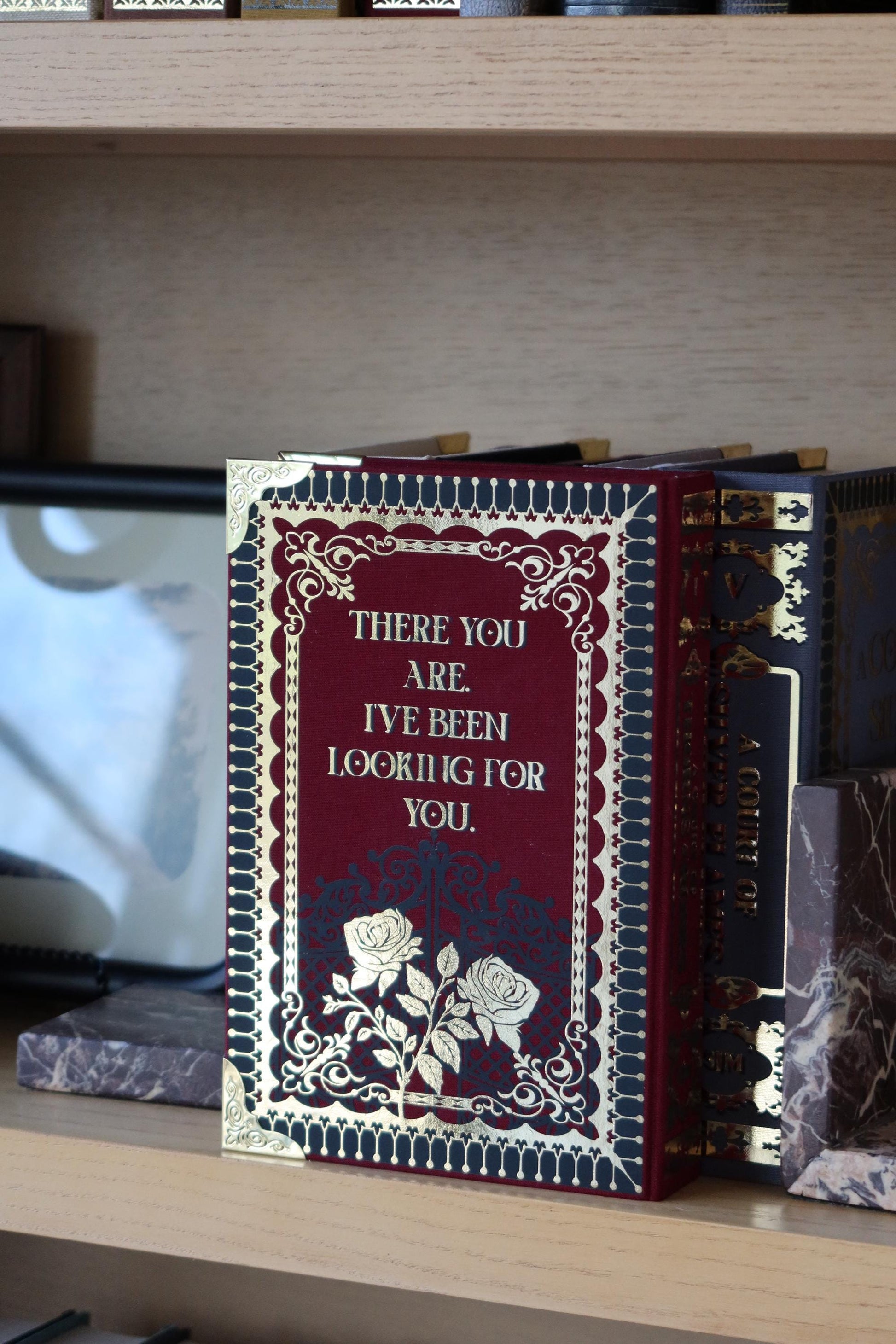 A Court of Thorns and Roses by Sarah J. Maas | Handmade Rebound Special Editions