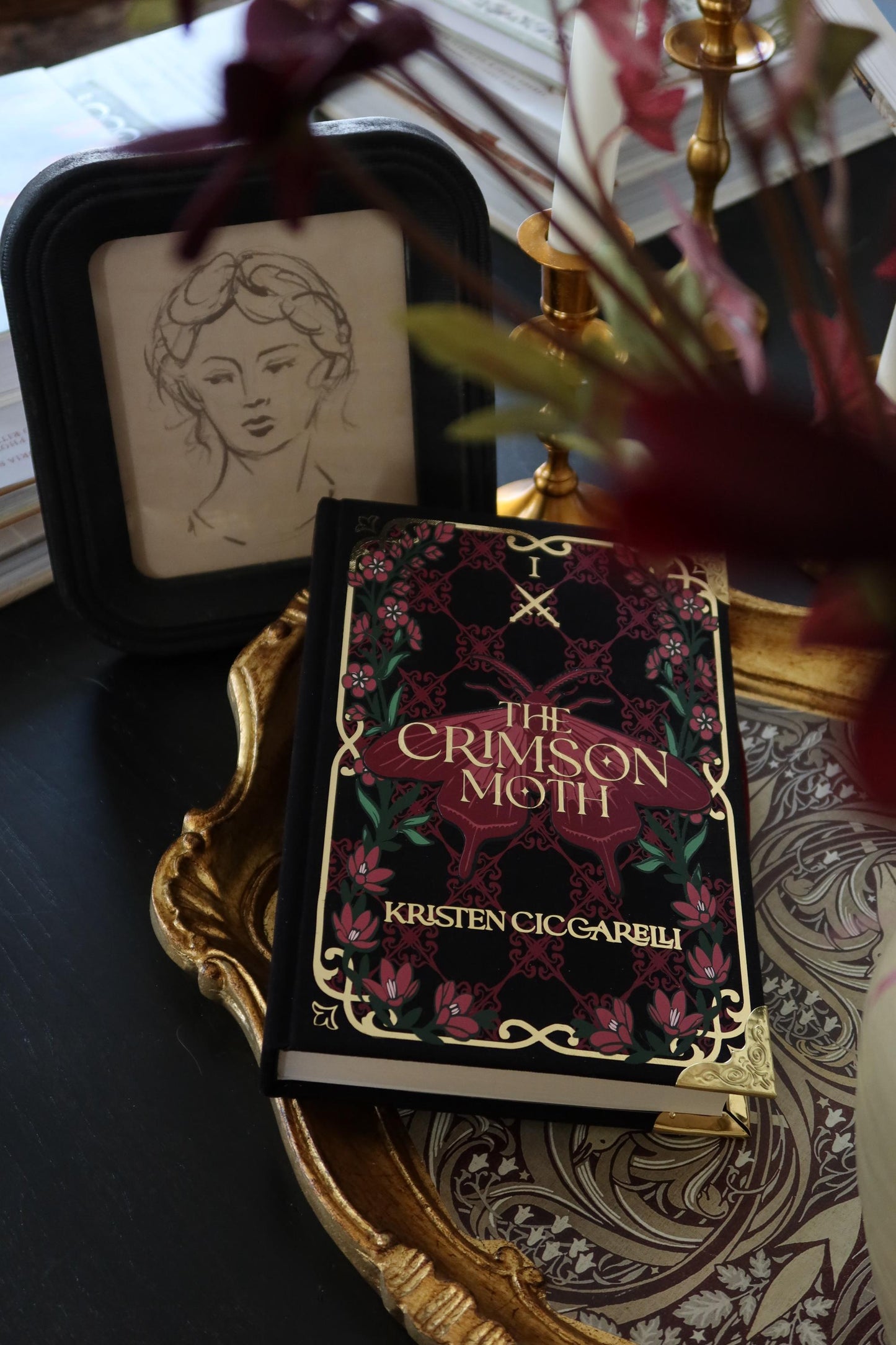The Crimson Moth Duology by Kristen Ciccarelli | The Crimson Moth (Heartless Hunter) & The Rebel Witch | Special Rebound Editions