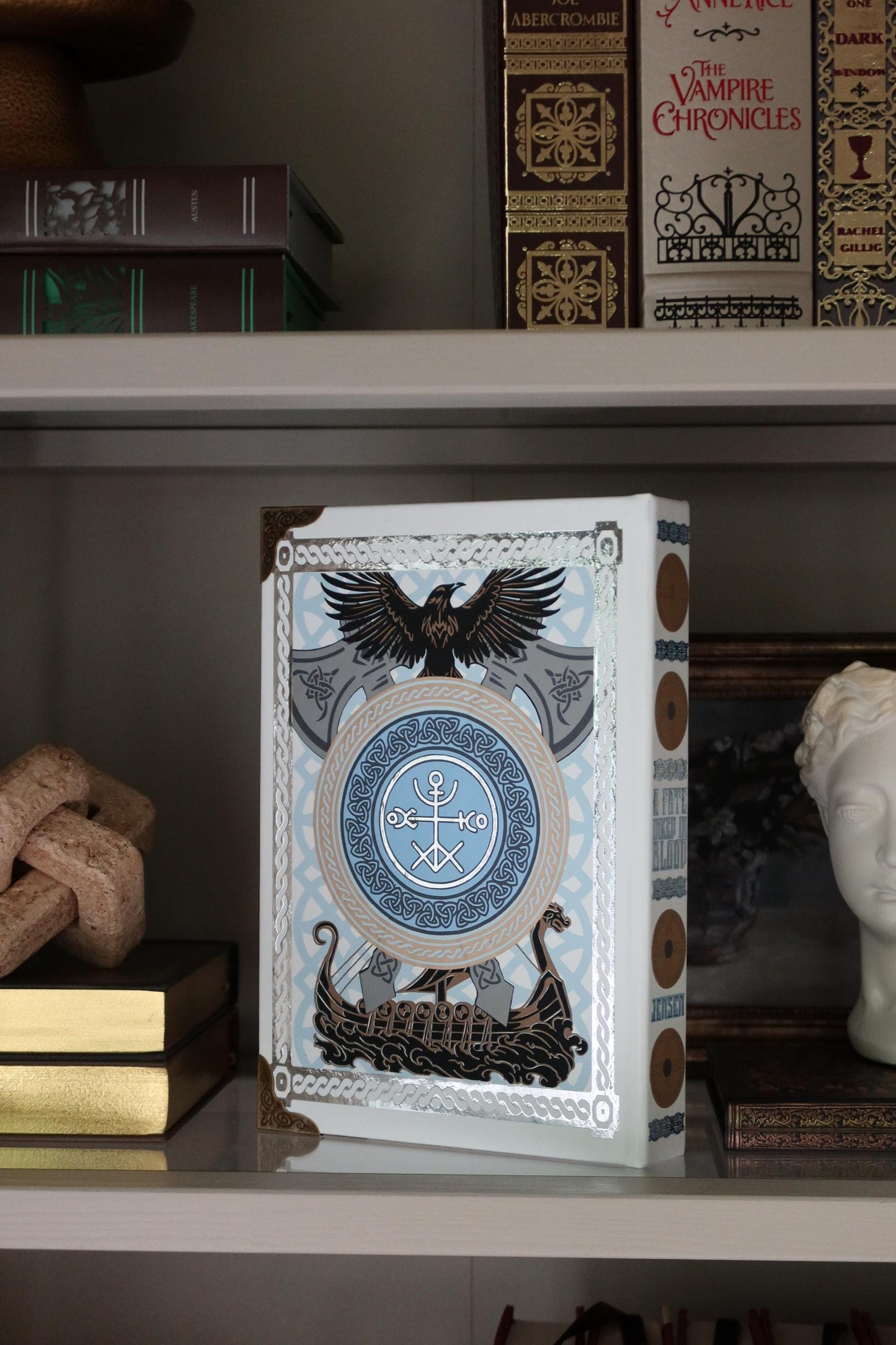 A Fate Inked in Blood by Danielle L. Jensen | Handmade Rebind Special Edition