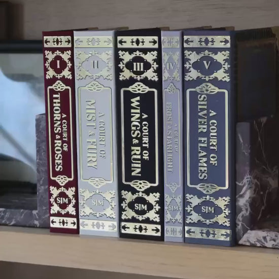 A Court of Thorns and Roses by Sarah J. Maas | Handmade Rebound Special Editions