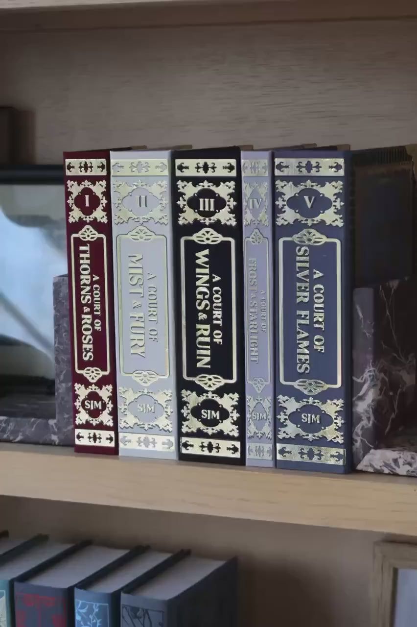 A Court of Thorns and Roses by Sarah J. Maas | Handmade Rebound Special Editions