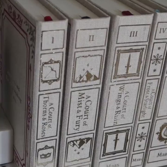 A Court of Thorns and Roses by Sarah J. Maas | Handmade Rebound Special Editions