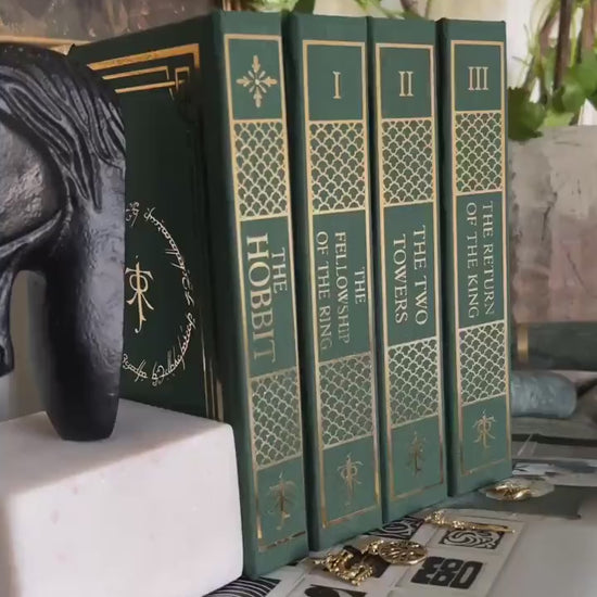 The Lord of the Rings and The Hobbit by JRR Tolkien | Special Rebound Editions