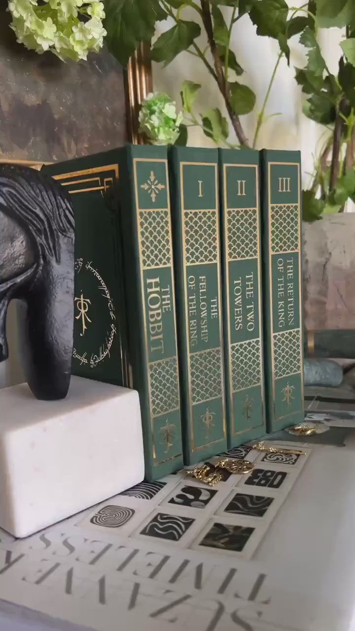 The Lord of the Rings and The Hobbit by JRR Tolkien | Special Rebound Editions